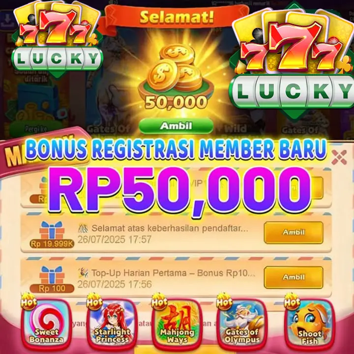 777lucky Tangkapan Layar - Resmi